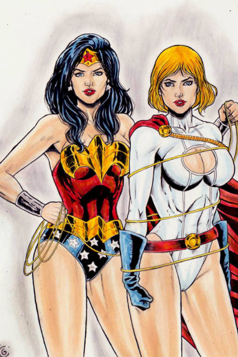 Wonder Woman vs Power Girl จบเรื่อง